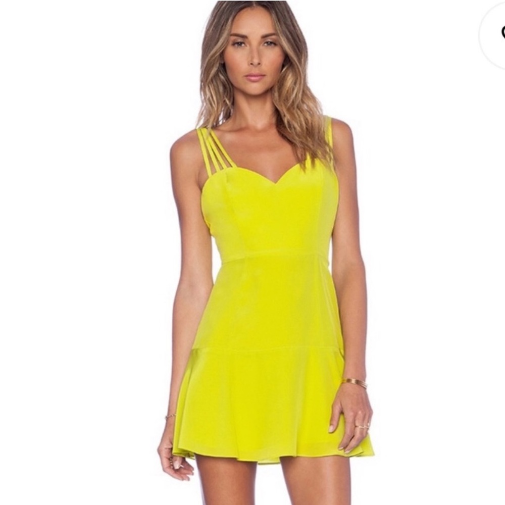 NBD The Naven Twins Green Dress